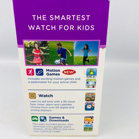 Vtech Kidizoom Kids Smartwatch DX Pink Touch Screen Rechargeable Model 80-171650 - Picture 7 of 10